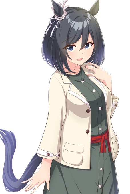 エイシンフラッシュの私服…
#ウマ娘 