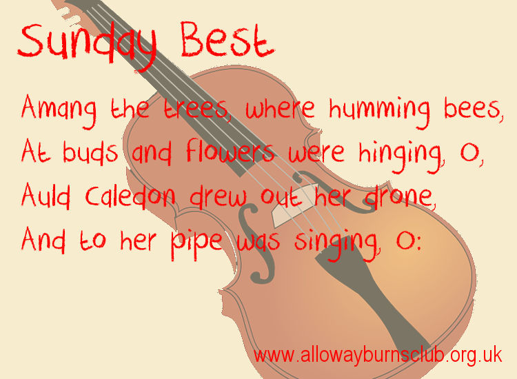 Sunday Best: Excerpt from 'A Fiddler In The North' by Robert Burns (1794).  #TheBard  #RobertBurns  #Scottish  #Poetry