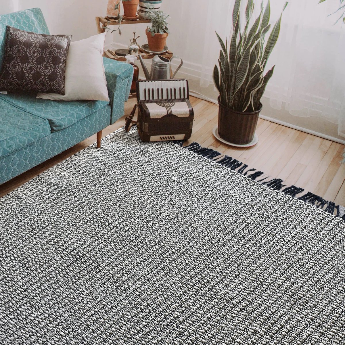 TheRugRepublic's tweet photo. Looking for a rug, but torn between pattern and plain? Meet Armant, hand-woven in cotton. Jump on here https://t.co/GMqfuCYwYp to get this look!

Visit https://t.co/mqIVgADjek for more!

#therugrepublic #upcycled #sustainablemade #ethicallymade  #madeinindia #makeinindia https://t.co/CjaXwGso22