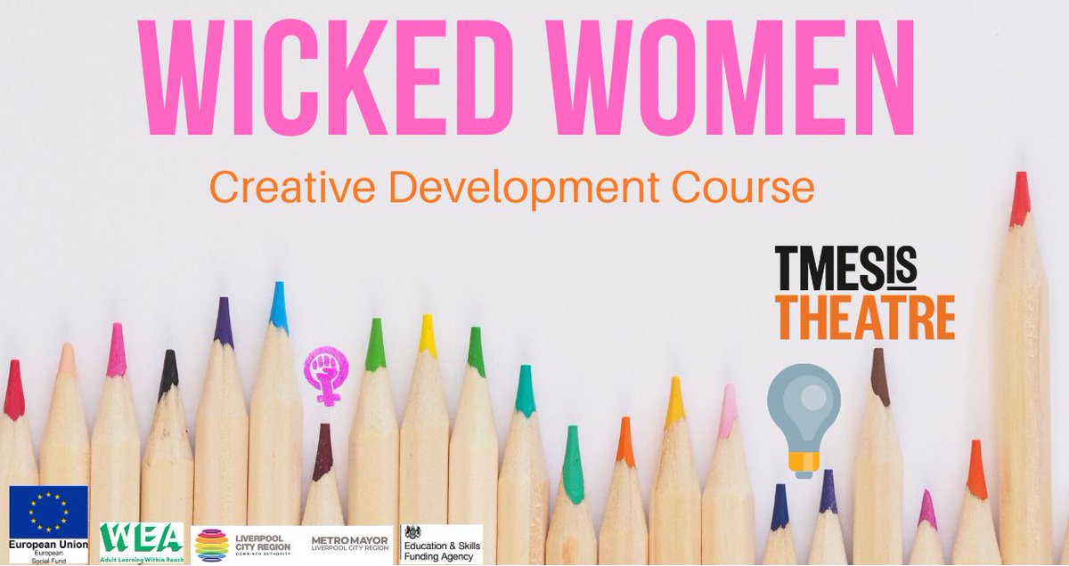 DEADLINE SUNDAY- #WickedWomen is a FREE 6 month weekly course for creative women aged 19-25 in <a href="/LpoolCityRegion/">Liverpool City Region</a> In our last course 4 people got funding/ commissions for first time, 100% went onto gain employment/further training/new creative business
tinyurl.com/bjpz2ts6