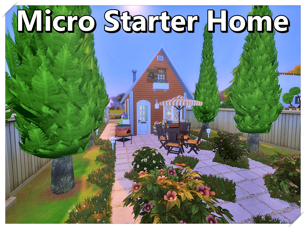 I made a micro house with all the amenities for your Sim. I hope you like it! #TheSims #TheSims4 #ShowUsYourBuilds @CowplantG 
<a href="/SimsCreatorsCom/">Sims Creators Community</a> <a href="/simsfederation/">SimsFederation</a> <a href="/plumbobacademy/">plumbobacademy</a> <a href="/simmersdigest/">Simmer’s Digest</a> <a href="/simsshare/">The Sims Share 🍀</a> @TheSimmersSquad @SimmedUpMag <a href="/TheSimsResource/">The Sims Resource</a>