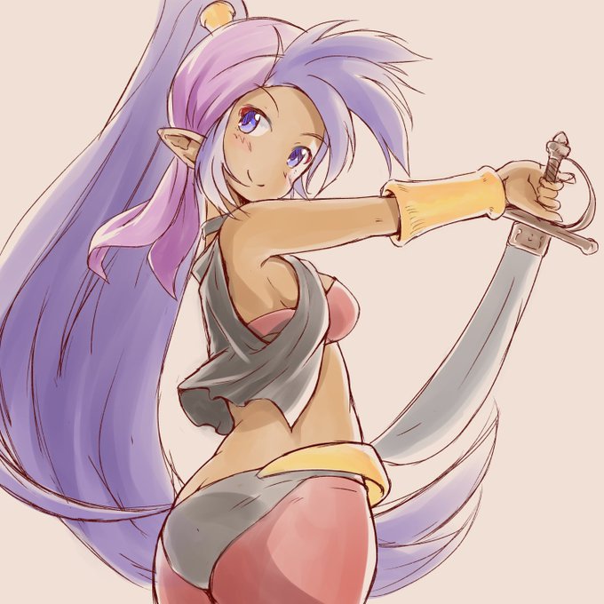 海賊シャンティさん🏴‍☠️
#Shantae 