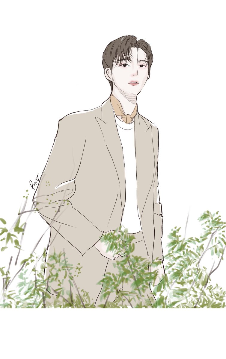 RMS200513's tweet photo. MINHYUN : W KOREA SEPTEMBER 2021

#민현 #MINHYUN 
#RMS_FANART https://t.co/D3ErhBcaKU