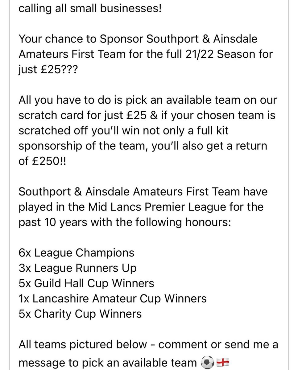 S&A Saturday 1st Team tweet media