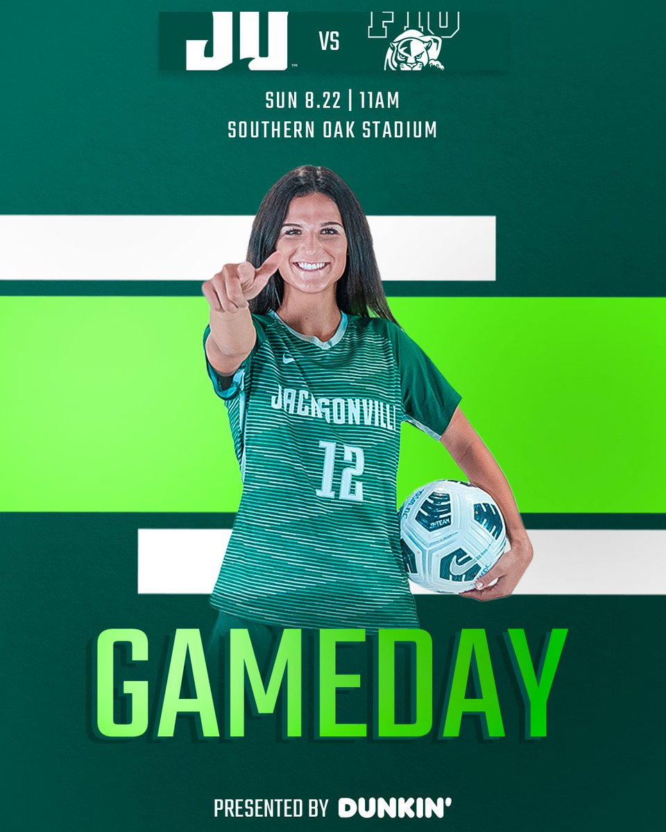Back on our home field...

🆚FIU 
📍Southern Oak Stadium 
⏰11:00 a.m. 
🍩FREE Breakfast provided by <a href="/dunkindonuts/">Dunkin'</a> 

#JUPhinsUp
