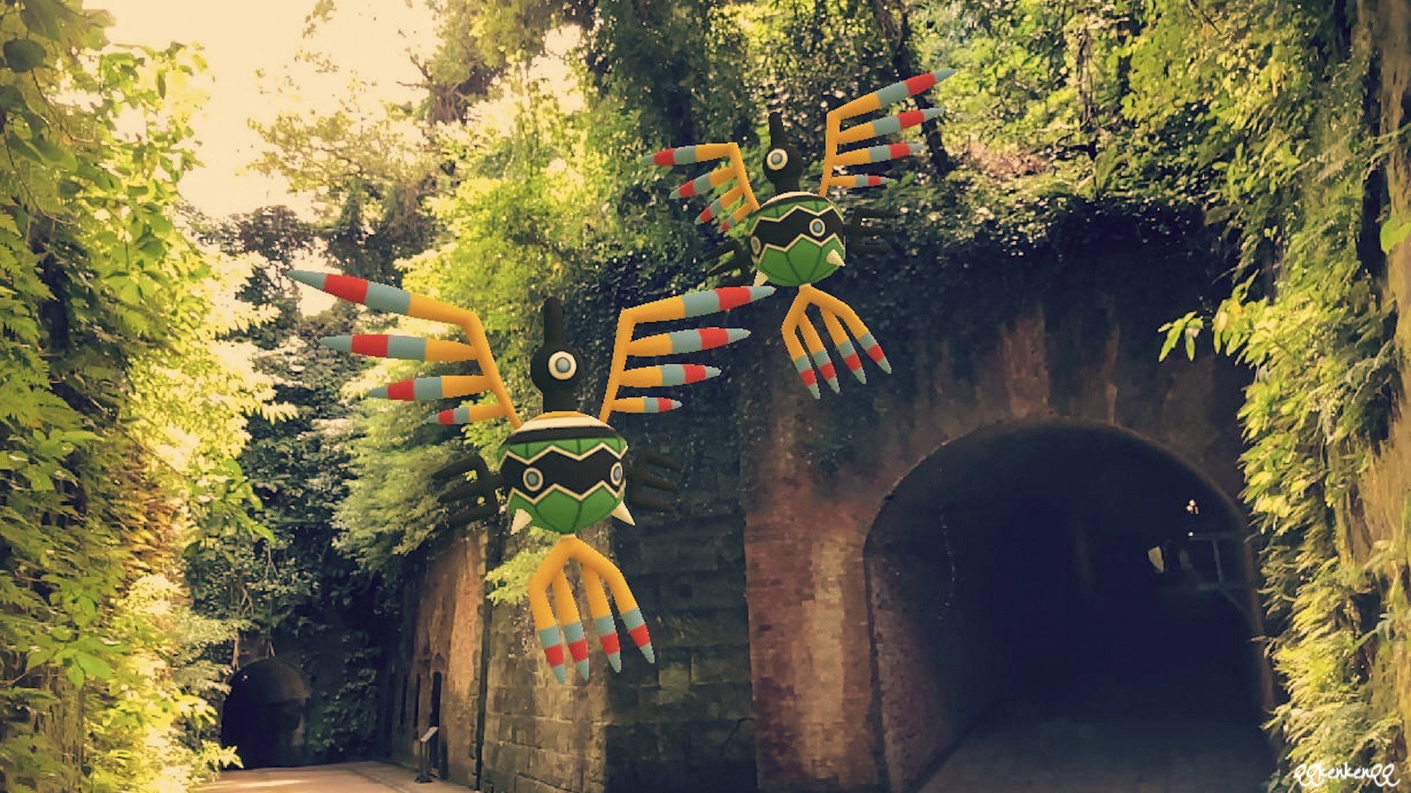 Twitter 上的 Kenken シンボラー とりもどきポケモン タイプ エスパー ひこう サイコパワーで 空を飛ぶ 古代都市の 守り神 とも その遣いとも 言われている シンボラー Sigilyph Pokemongo Gosnapshot Pokemongoar ポケモンgo Aroftheday ポケモン