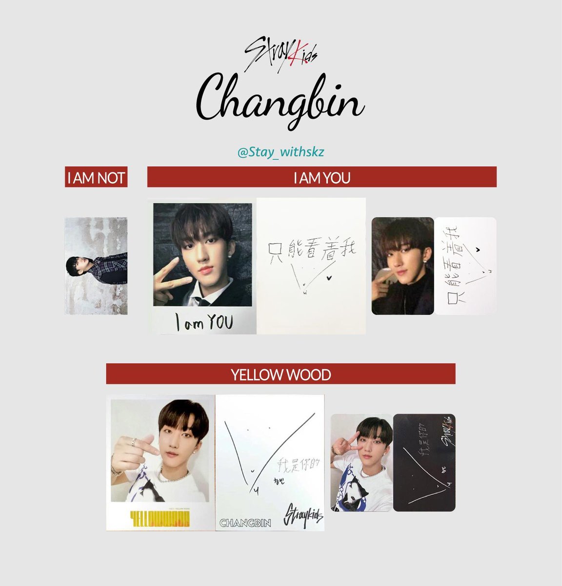 バンチャンStrayKids i am you 台湾 yellowwoodトレカ Stray Kids [Bang Chan] Yellow Wood Taiwan Special Edition Official