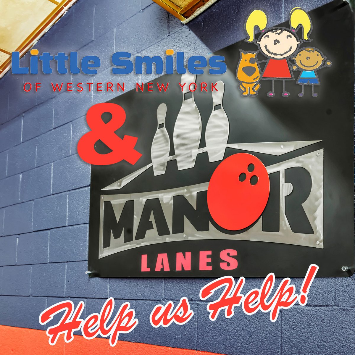 Don't forget, every Monday in August we're donating 10% of our lane reservations to Little Smiles of Western New York! Turnout has been great so far - thanks for helping us help!