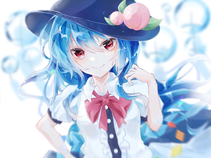 比那名居天子 「#東方Project #比那名居天子 #絵描きさんと繫がりたい