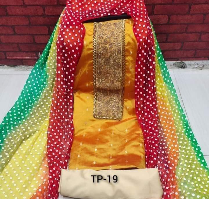 ExclusiveMarys's tweet photo. 😍 পূজা কালেকশন 😍 Puja Collection
💙 Embroidered lace dress
🧡 Camij : Silk
💜 Selwar: Butter silk
💛 Orna: Rainbow veil.

#unstiched #silkdress #embroidered  #threepiece #womensfashion #marysexclusivecollection
Our facebook link :https://t.co/WsqS42sxsj https://t.co/OIbbjFEKzW
