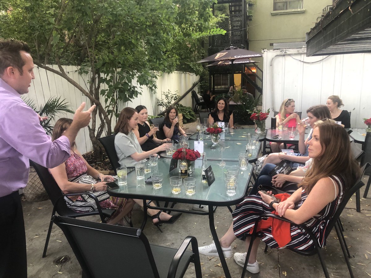 ICCCTO's tweet photo. We had our first in person event this past week: women's networking.  Thanks ⁦@DoraKeoghTO⁩ for hosting and ⁦@BushmillsGlobal⁩ (Canada) for the surprise tasting! https://t.co/7ITfvawyAR
