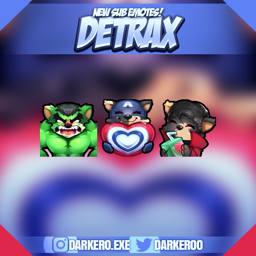 Cat Avenger Emotes made for <a href="/Dtraxx/">Detrax</a> ⭐
Twitch➡  twitch.tv/detrax

#TwitchEmoteArtist #emote #emoteartist #commissionsopen #digitalart #freelance