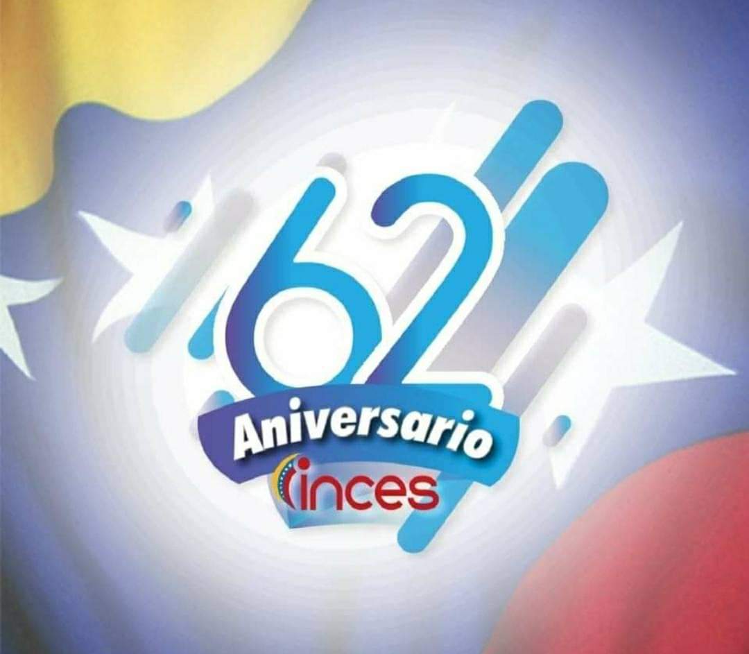 que el Tiempo, la Experiencia y el Conocimiento que representa el Avance de nuestra Patria, Felicitaciones a todas y todos los que conformamos esta Gran Familia INCES, gracias por hacernos parte de Ella.... Felicidades y que vengan muchos Aniversarios Más  #Inces62AñosFormando 🎂