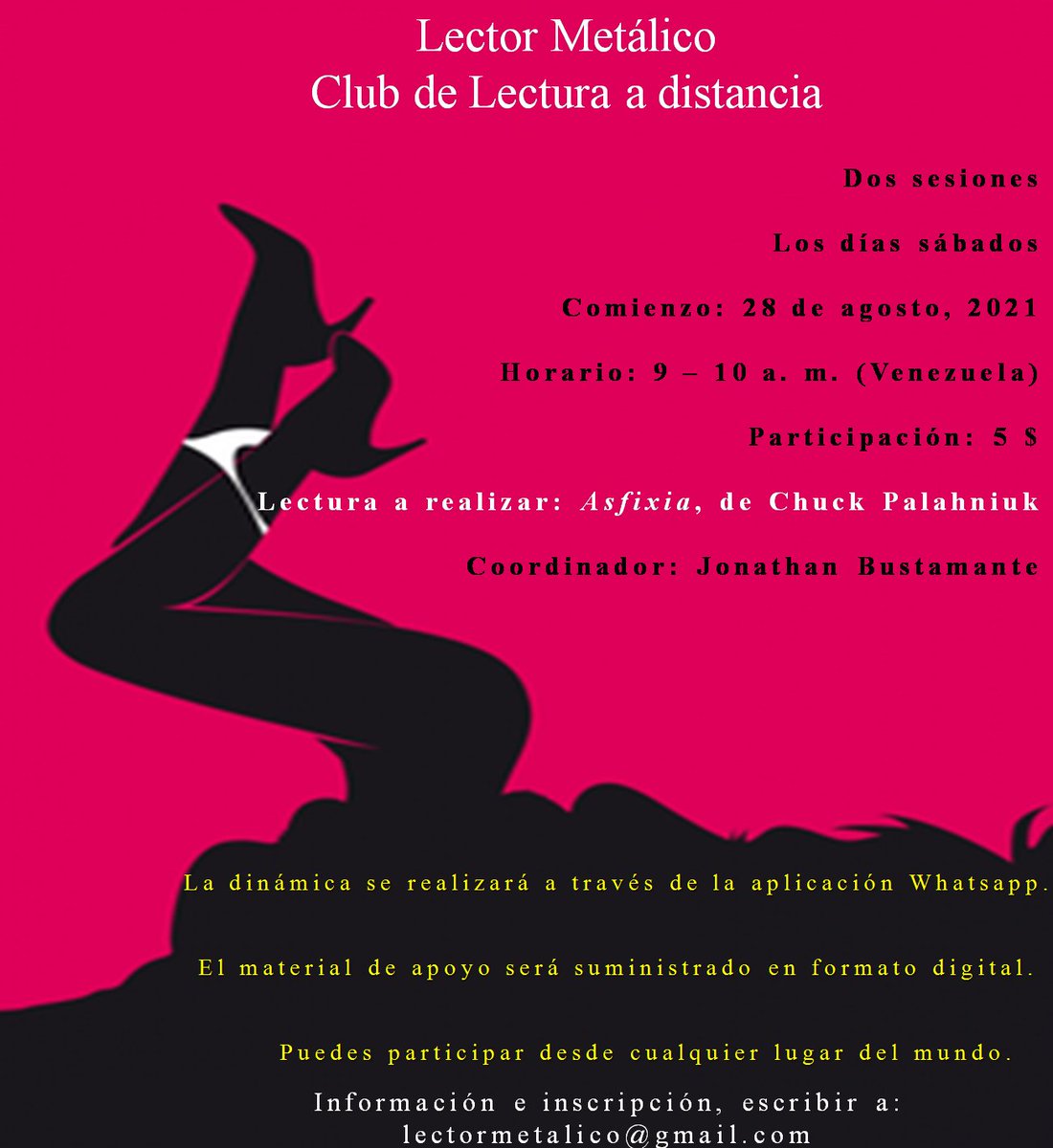 Seguimos 👇

📚Club de Lectura a distancia 

#libros