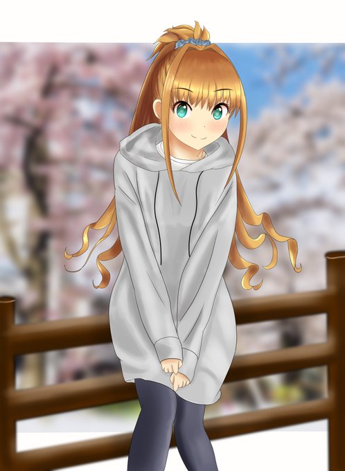 できた!デカパーカー日野茜ちゃん!
やったーかわいい!

#日野茜 