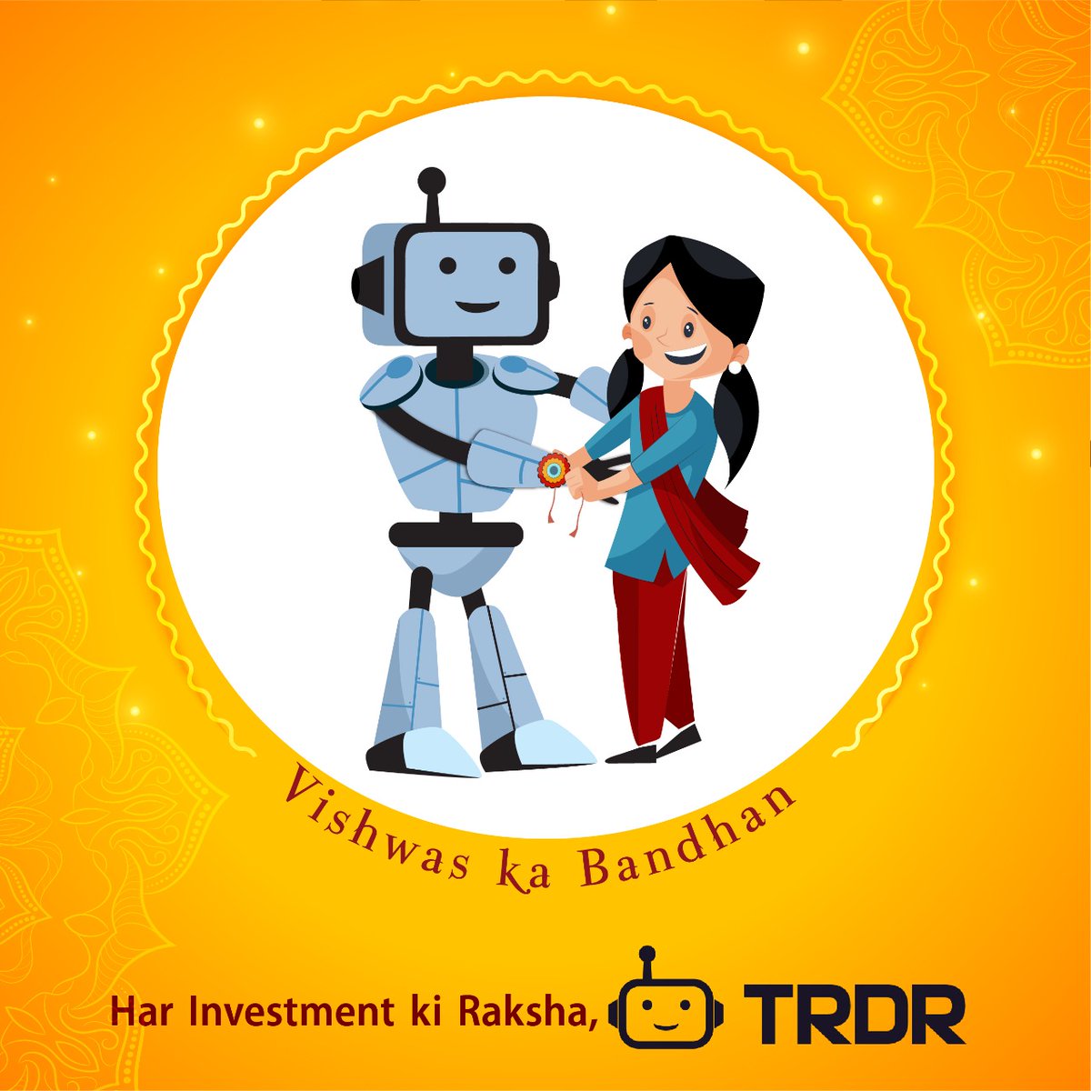 Har Investment ki Raksha!

#trdr #financialplanning #moneymanagement #investmentmadesimple #learninvestment #simplefinance #investmentforall #investing #rakshabandhan  #Zerobrokerage #AutomatedPortfolio