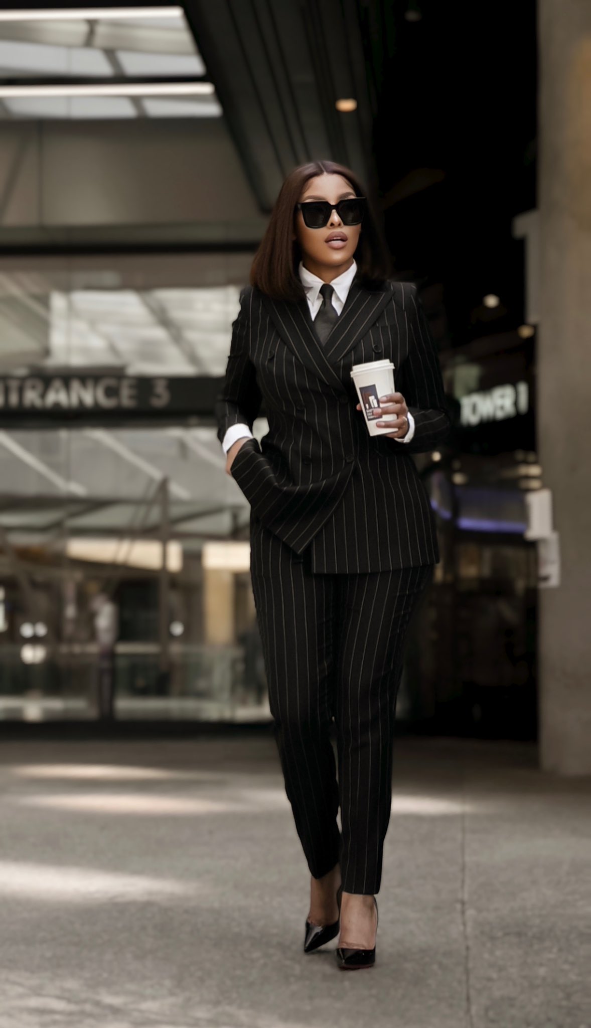 Buy Joskai Stripes Blazer | Multi Color Women | AJIO LUXE
