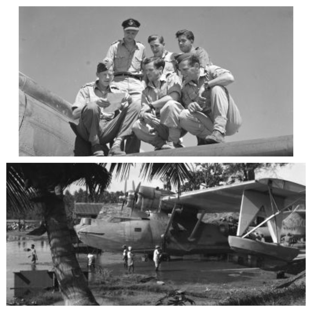 WingsOverPearl's tweet photo. A message from the radio operator in the Catalina of L. Birchall, Comm. of the RCAF's 413 General Surveillance Squadron, saved Sri Lanka on April 4, 1942 from a Japanese attack.

#ww2pictures  #worldwar2 #historyisimportant #rcaf #warplanes #pilot
https://t.co/yYKIxqLxqu https://t.co/ddDPaRajnD