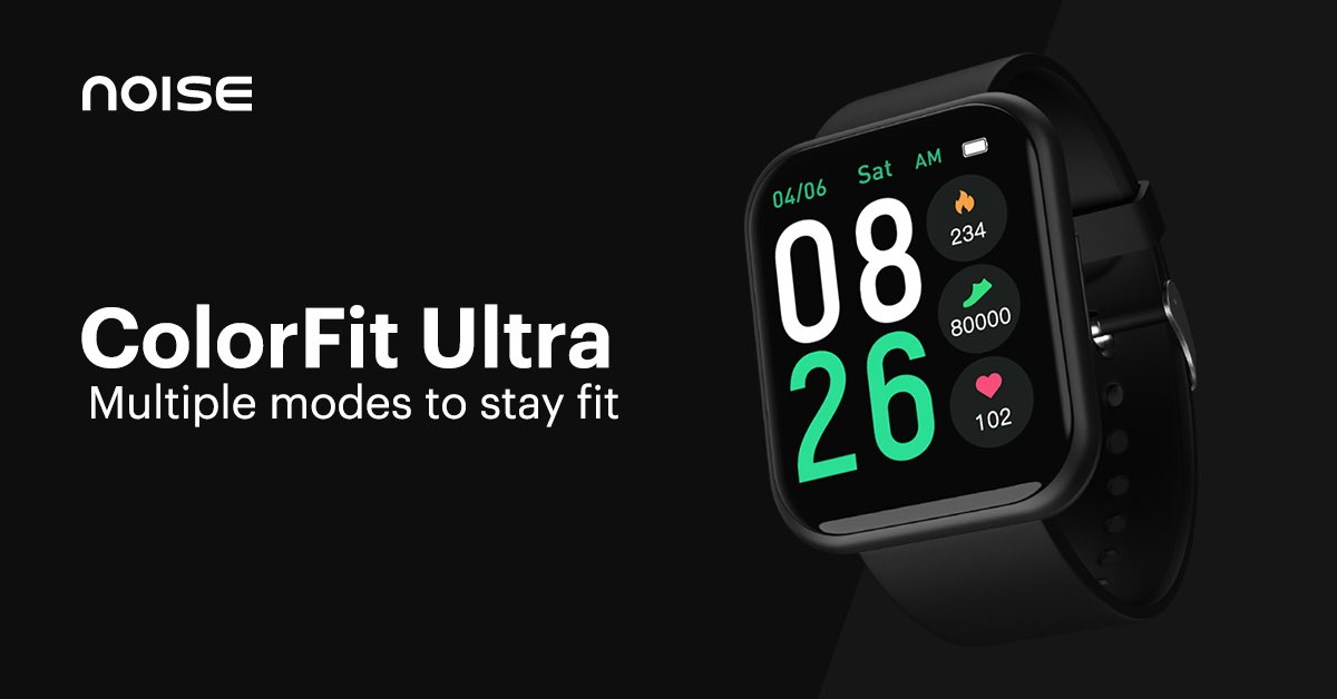 gonoise's tweet photo. Choose from 60 sports modes and start your fitness journey right with #ColorFitUltra. #NoiseSmartwatch
https://t.co/CmvUMgj25a https://t.co/PyQPnZGcUO