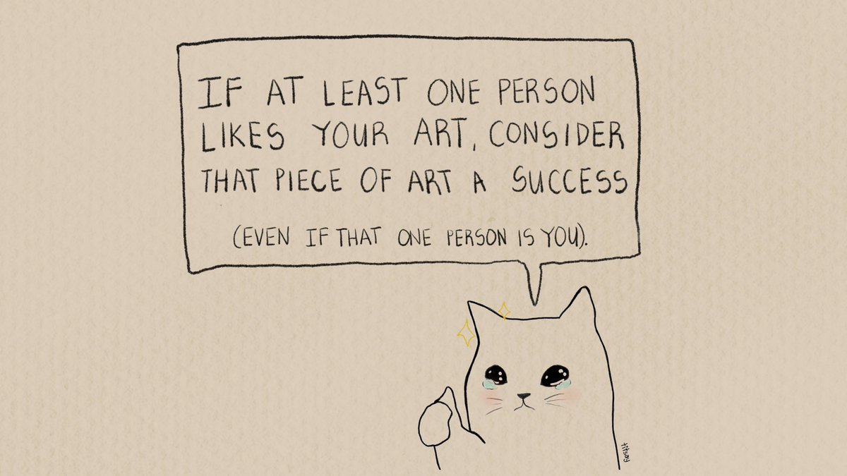 titsay's tweet image. A message for my fellow artists