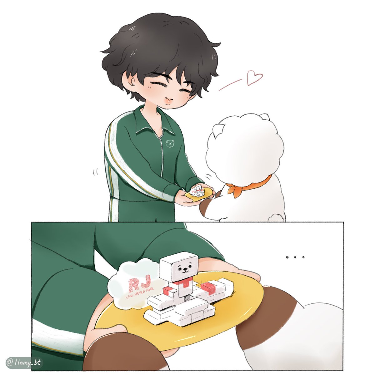 Vlive 210819 🐹🎁💞
#JIN #RJ #BTSfanart 