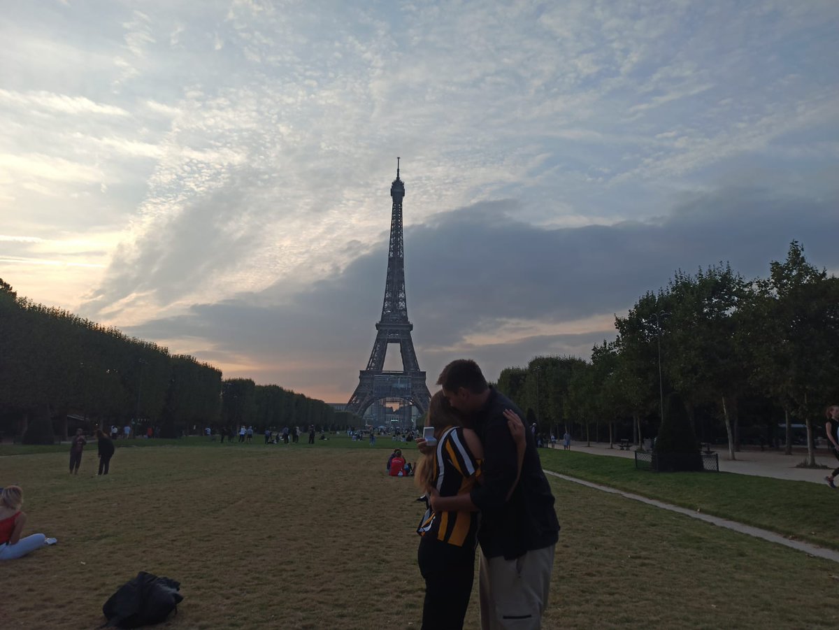 TrueKlausi's tweet photo. The Paris Trip could not have been better, mostly because of the fact that after almost six years of relationship I am very glad to say that Julia and I got engaged. Endlessly happy to spend my life with the most caring person I could imagine... Love you https://t.co/bayF7byICZ