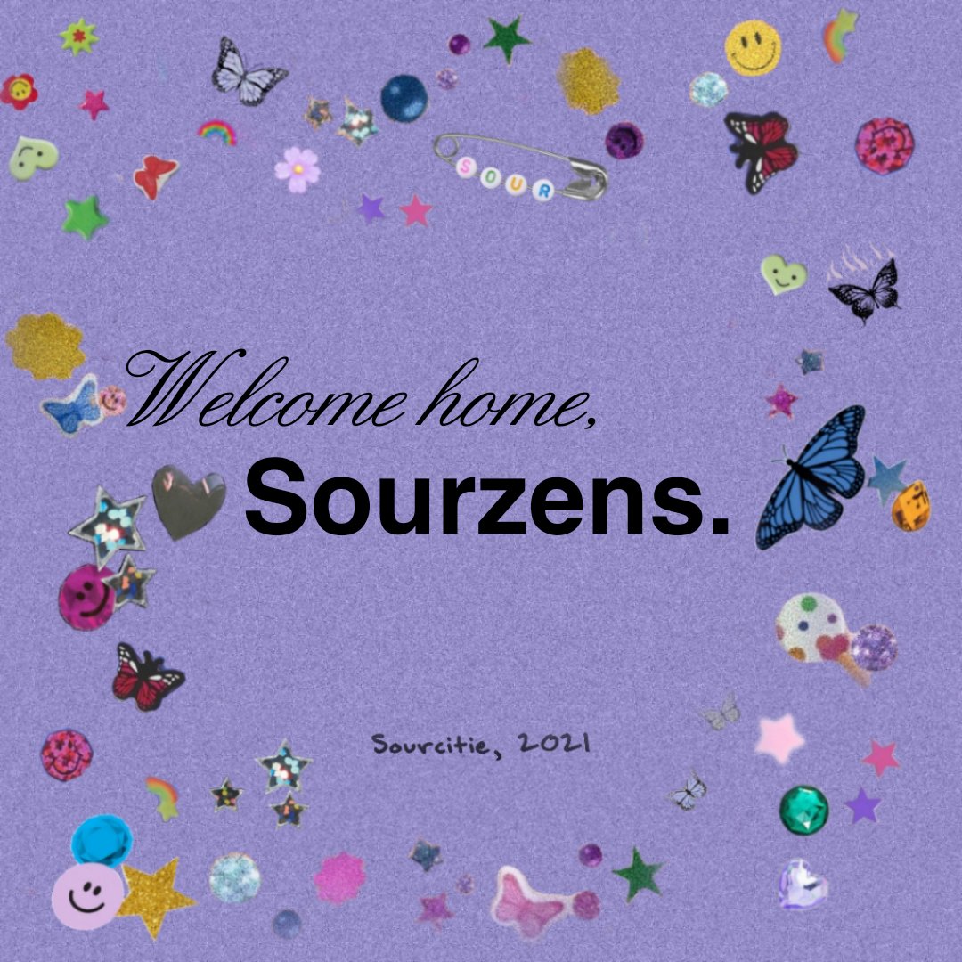 udah pada ketemu semua kan? anggap aja udah lah ya. jadi, ini identity kita. don't forget to put it somewhere on your profile!

welcome home, sourzens! 🥺💜