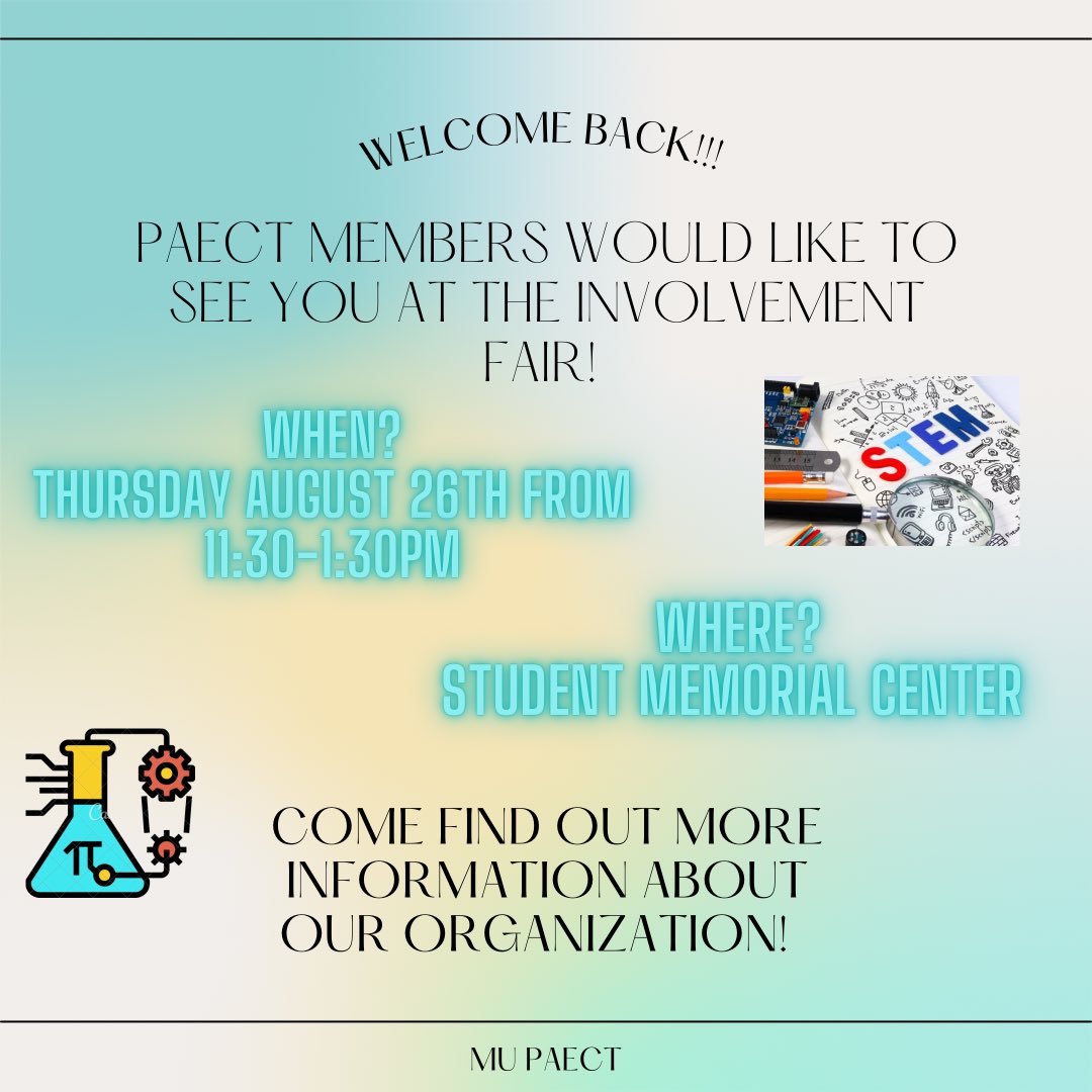 PAECT members are excited to see you there!