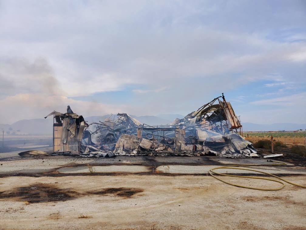 LivingInland's tweet image. San Jacinto bush fire blackens 61 acres

A wildfire in San Jacinto burned 61 acres and an unoccupied structure Sunday, Aug. 29, before firefighters stopped its forward progress.

#WarrenFIRE  Credit @CALFIRERRU 

— CAL FIRE/Riverside County Fire Departm…
