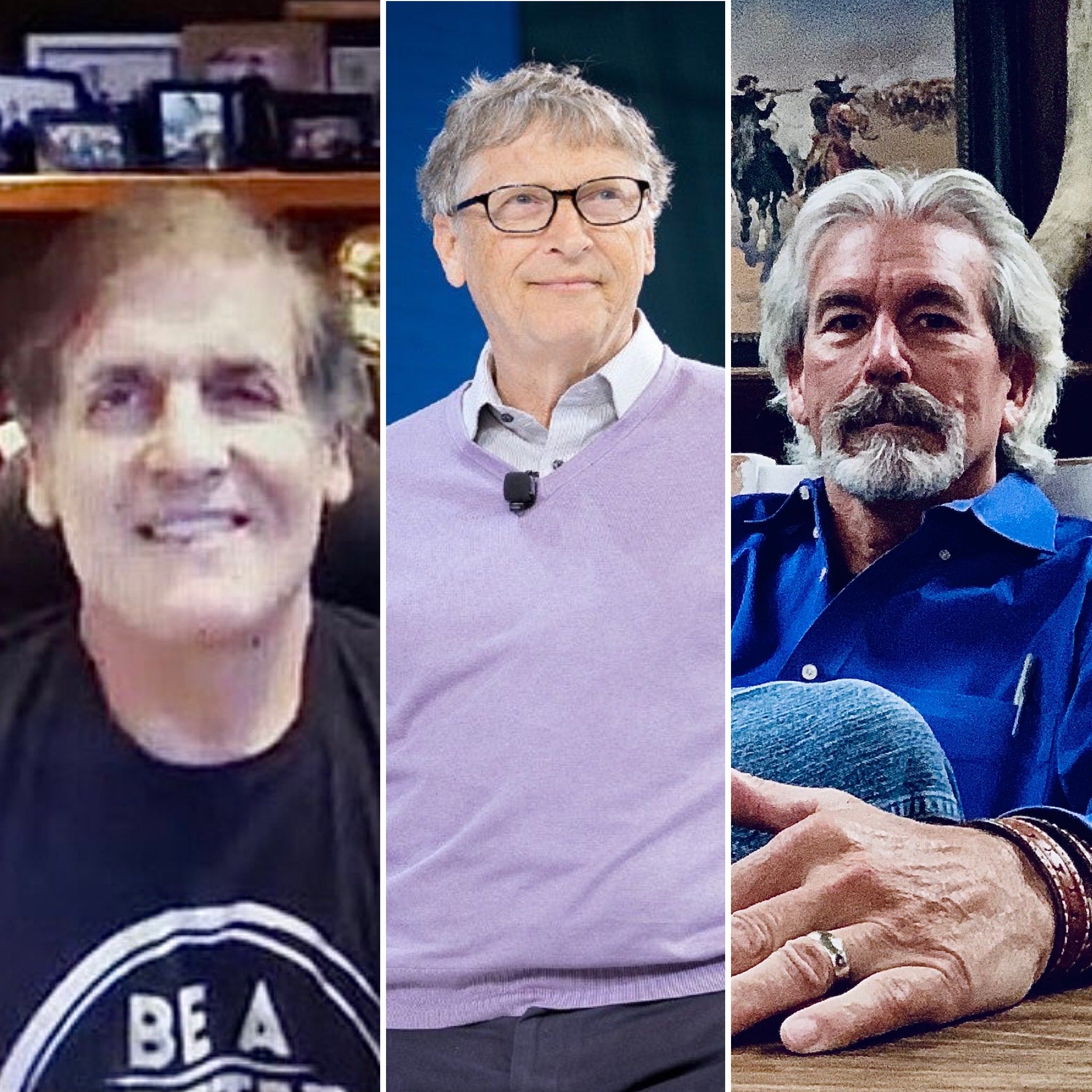 JB and family on X: &ldquo;3 men about the same age 1. Billionaire Mark 