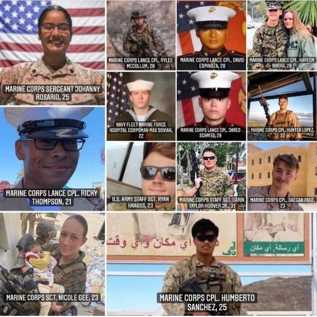 The faces of the #Heroes we lost. They were young, brave, and looking to make a difference. They were the best of who we are. Pray for their families, the <a href="/USMC/">U.S. Marines</a>, <a href="/USNavy/">U.S. Navy</a> and <a href="/USArmy/">U.S. Army</a>.