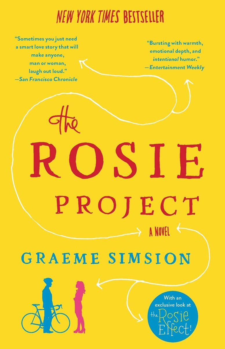minapther's tweet image. Don Tillman and Rosie. Indeed a good Read. #books #rosieproject #fiction