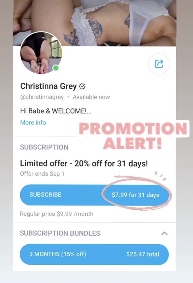 ChristinnaGrey's tweet photo. ✨DON’T MISS OUT!!✨ Cum join the fun 😈 https://t.co/Rj4XiZc2b4