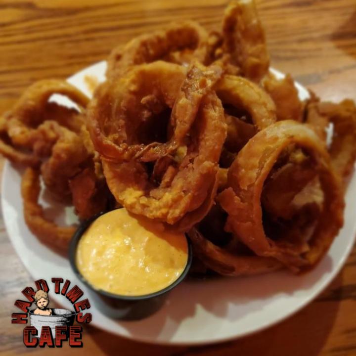 HardTimesFun's tweet image. Celebrate the start of #LaborDayWeekend with a round of #HardTimesCafe appetizers.