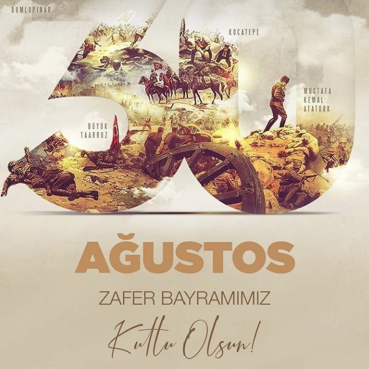 ZAFERİ KAYBEDENLER DEĞİL KAZANANLAR KUTLAR.. #30AğustosAtamınZaferi