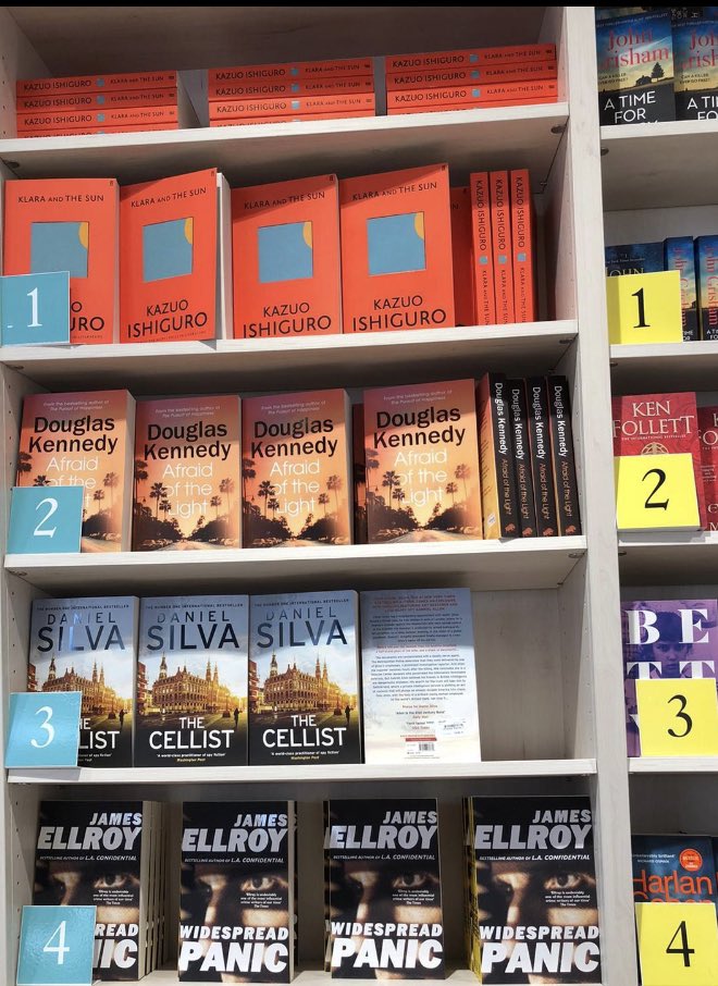 W H Smith in Paris today.