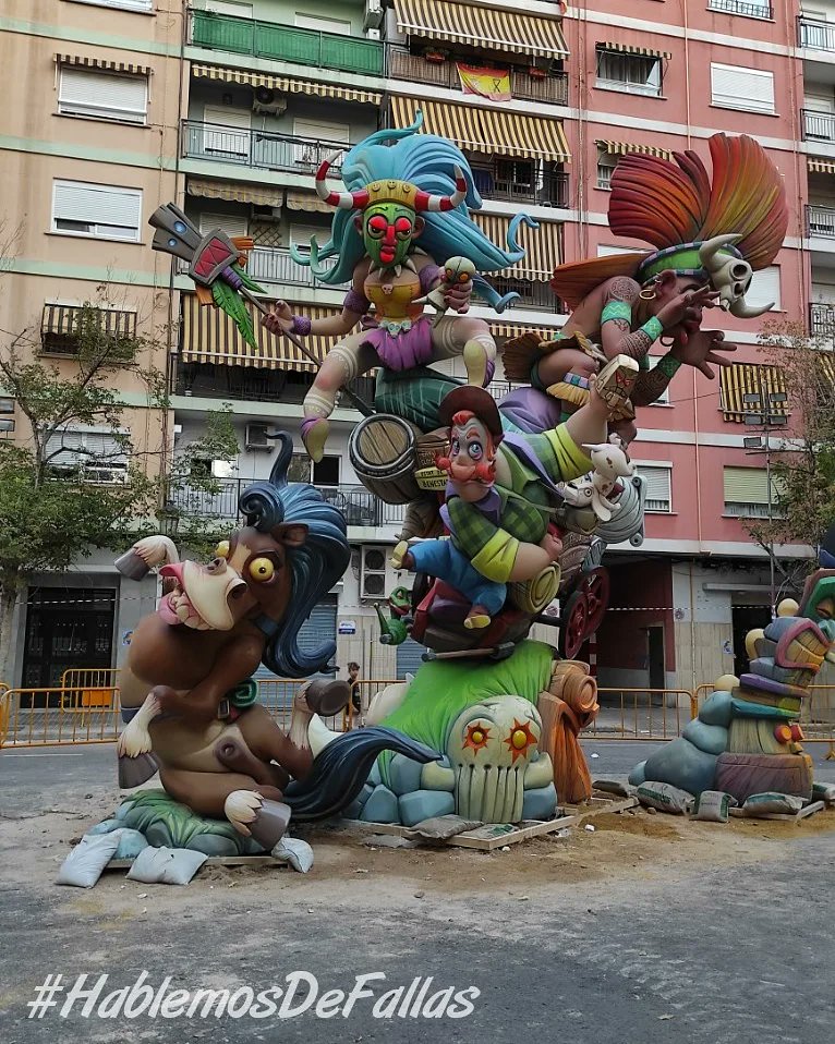 Hablardefallas's tweet photo. Falla Jerónima Galés - Litografo Pascual i Abad de Luis Espinosa , "En busca del tresor perdut"
@fjeronimagales
#Fallas21 #Falles21 #Valencia #ValenciaFallera #Fallas #Falles #HablemosDeFallas #HablemosDeFallasUltimasNoticias #FallasUnesco
#NuevaNormalidadFallera
#Plantà21 https://t.co/XdJ9ZtBkGB