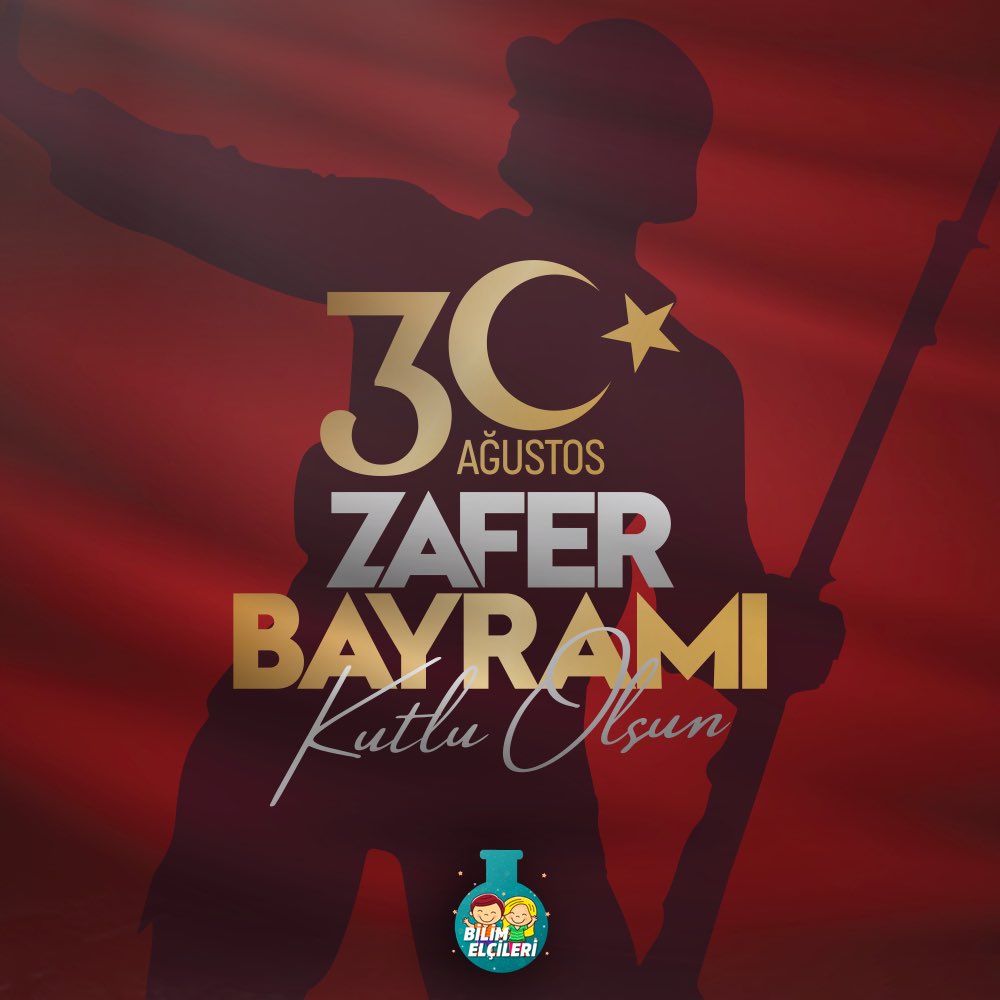 Milletimizin milli mücadele sürecindeki en büyük adımı olan Büyük Taarruz Zaferi’nin 99.yıl dönümünde, kurucu önder Gazi Mustafa Kemal ATATÜRK ve vatanımız uğruna canlarını feda eden aziz şehitlerimizi saygı ve rahmetle anıyoruz. 30 Ağustos Zafer Bayramımız kutlu olsun. 🇹🇷