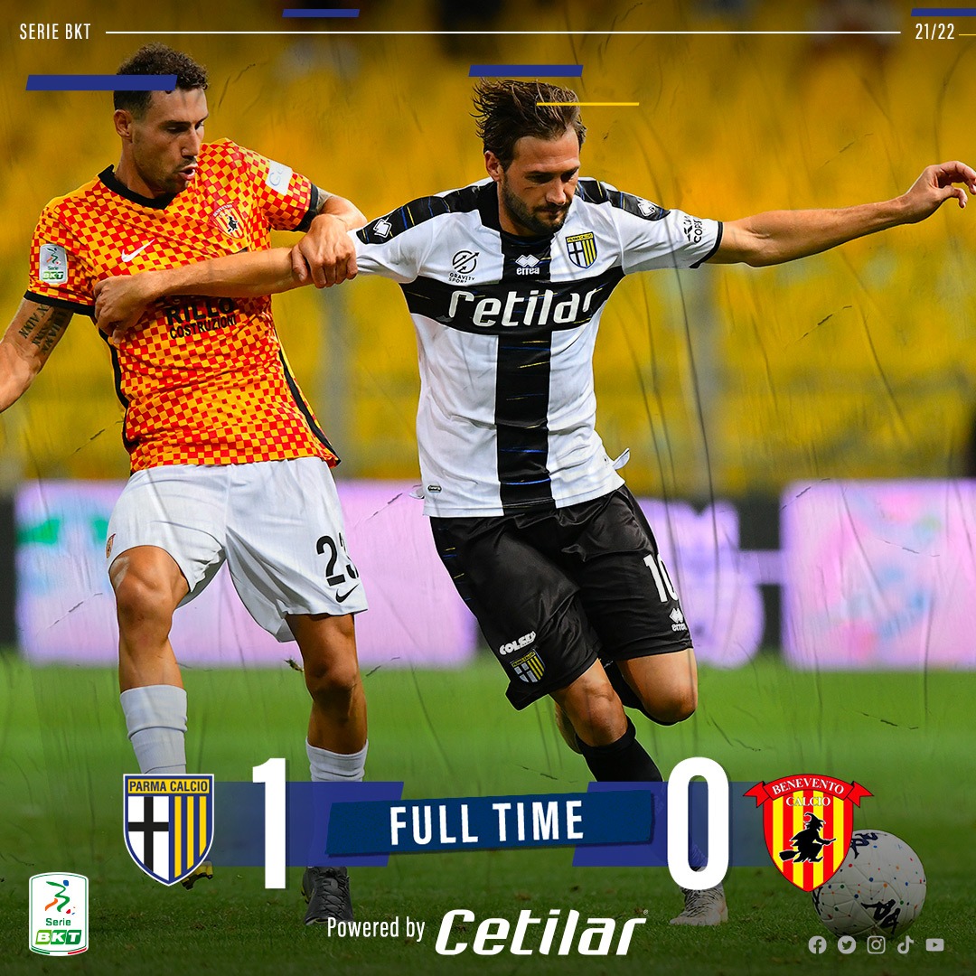 1913parmacalcio's tweet photo. È FINITA, VINCIAMO NOI! 🔥🟡🔵

#ParmaBenevento #ForzaParma https://t.co/GjRsiKwBn9