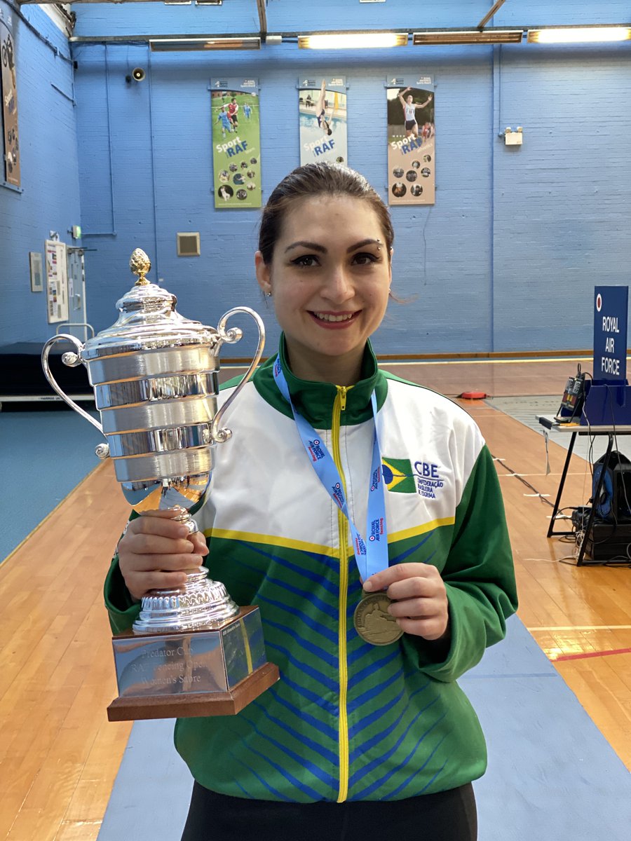 First senior competition in a while, first serious silver!  RAF Open Champion is Giulia Gasparin.