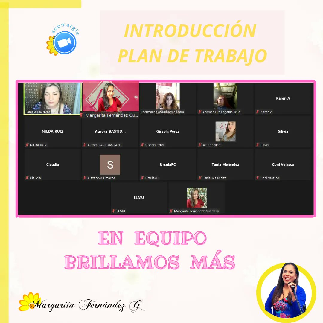 ⓩⓞⓞⓜⓐⓡⓖⓘⓔ
#plandetrabajo #zoomargie  #capacitacionesgratis  #TeamMargaritaFernandez
#impulsatunegocio