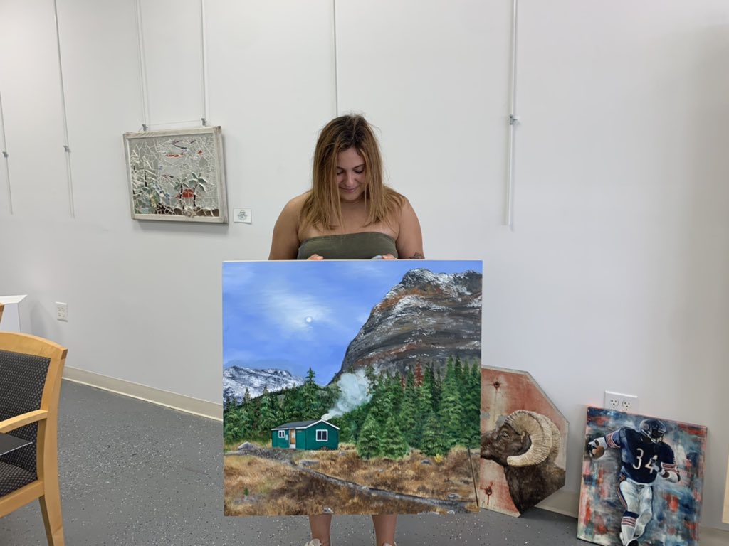 MrHennebry_lhs's tweet image. Art drop off for the LHS Alumni Exhibit today! I’m pumped about this show, 30+ works of alumni art will be featured. Check it out Sept 10th - Oct 30th, weekends 12:00-4:00 at the Lemont Center for the Arts. 1243 State St. #101 @MoriartyRob