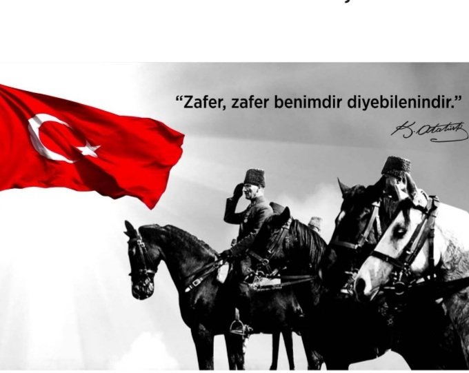 "Kazanmak istersen sen de zaferi, 
Gürleyen sesinle doldur gökleri. 
Zafer dedikleri kahraman peri,
Susandan kaçar da coşana gider. "