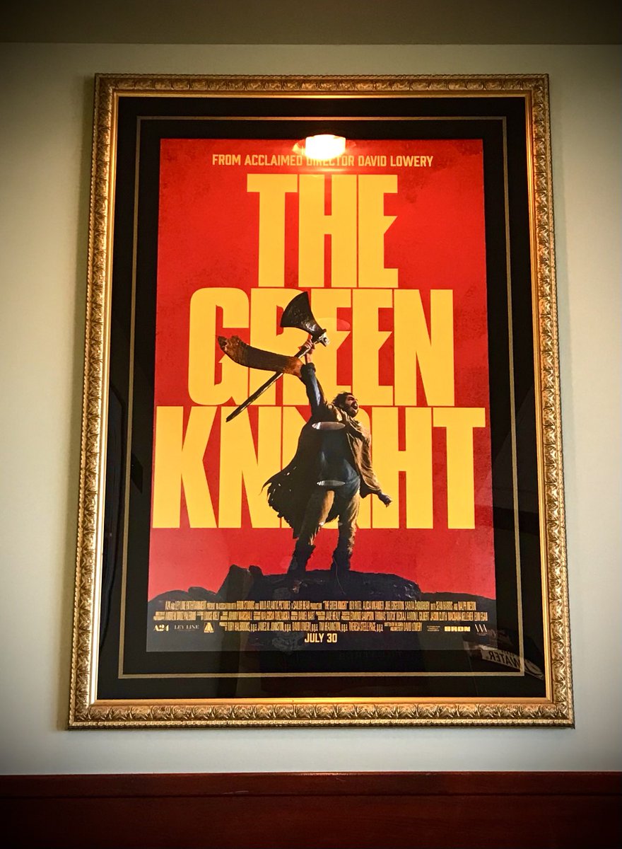 TheMajesticBay's tweet photo. Now Playing! 🎬🍿 #TheGreenKnight
#ahistory #thegreenknightmovie #nowplaying https://t.co/m0TTJebNGe
