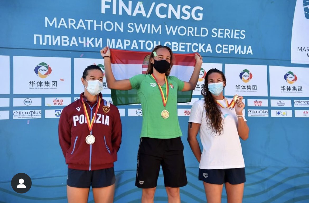 ASUSwimDive's tweet photo. Congrats to @AnnaOlasz on her gold medal at the FINA/CNSG Marathon Swim World Series! https://t.co/7foSNqQUdN