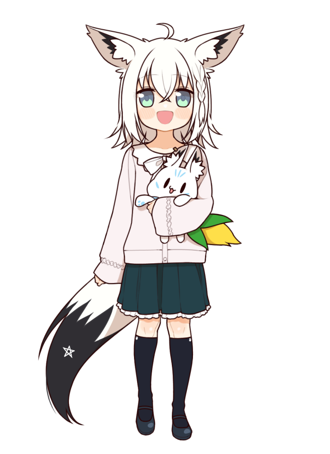 ロリフブキと聞いて参上仕りました候
#絵フブキ 
#ロリフブキ 