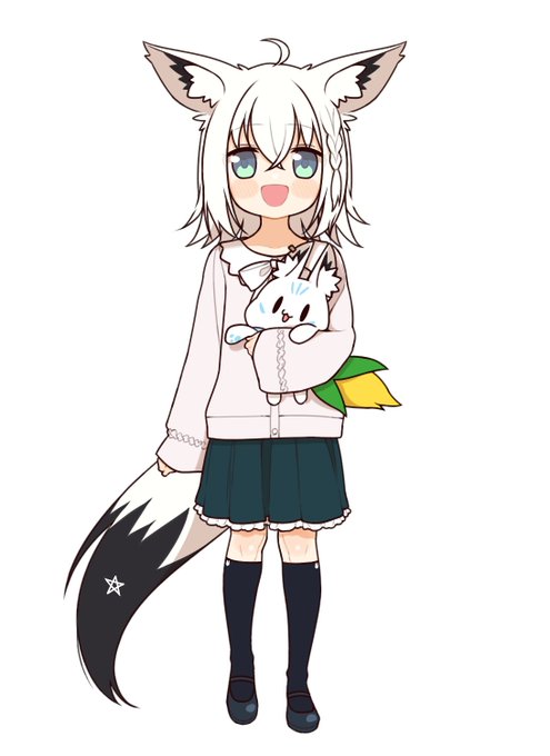 ロリフブキと聞いて参上仕りました候
#絵フブキ 
#ロリフブキ 