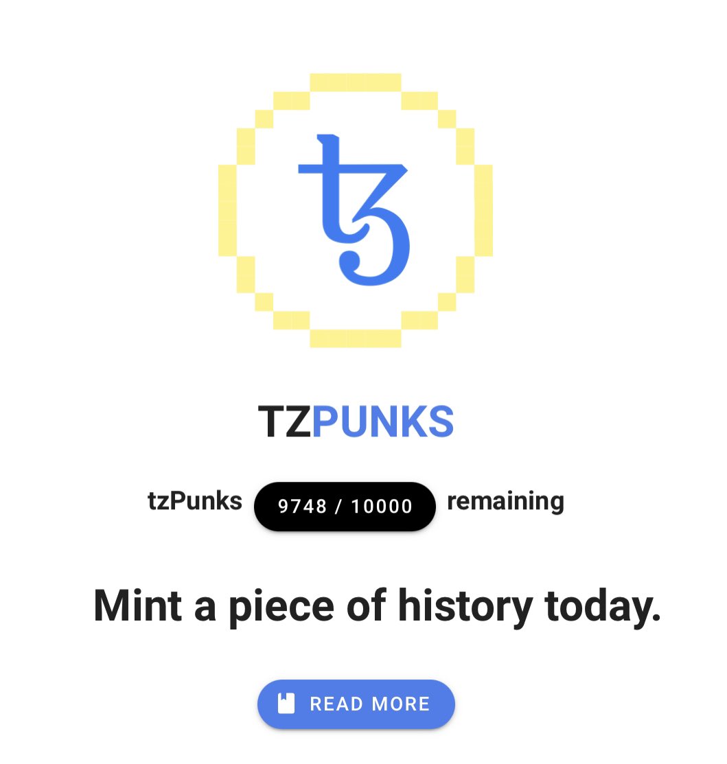 TezosMaro's tweet photo. Get your @TzPunks today. Your Punk is made on a random basis!! 

Link: https://t.co/Ewwv1SK1YC

#tezos #crypto #crpytopunks #blockchain #TzPunks https://t.co/S8cAm4aMfJ