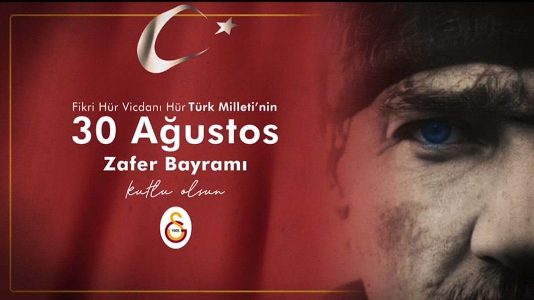 Zafer inananlarındır.
#30AğustosZaferBayramımızKutluOlsun