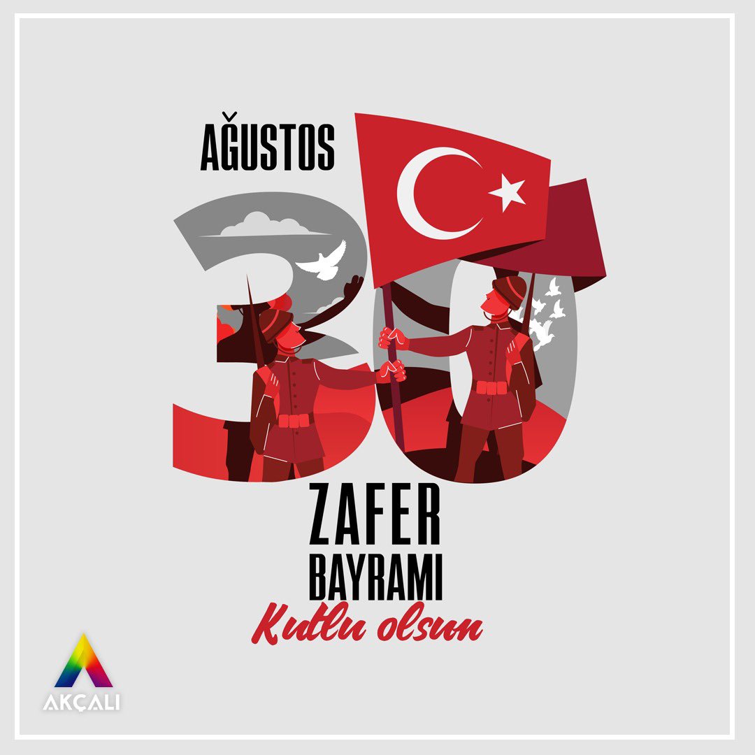 AkcaliSprey's tweet photo. Ulu Önderimiz Mustafa Kemal Atatürk ve kahraman Türk Ordusu'na şükran ve minnetlerimizi sunar, ulusumuzun 30 Ağustos Zafer Bayramı'nı kutlarız. 🇹🇷

#AkçalıSprey #GüzelleşirDünya #30Ağustos #ZaferBayramı https://t.co/rbvxnETfqw